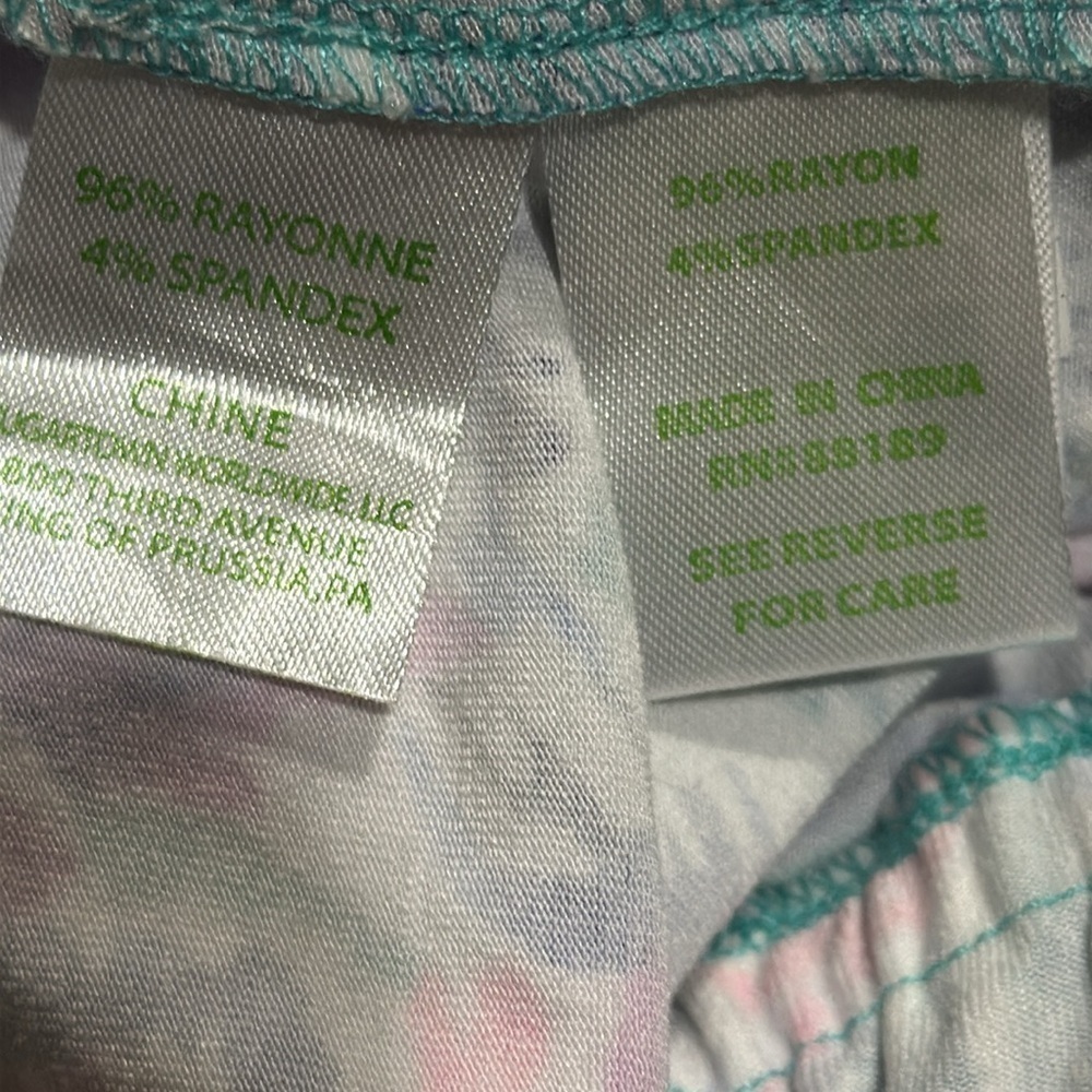 Lilly Pulitzer Women's XS Multicolor Bryce Romper Short Sleeve - EUC - Picture 5 of 5